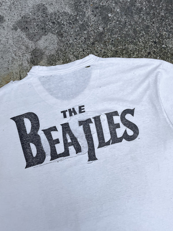 1990s “The Beatles” Thrashed Single Stitched Tee (XL)