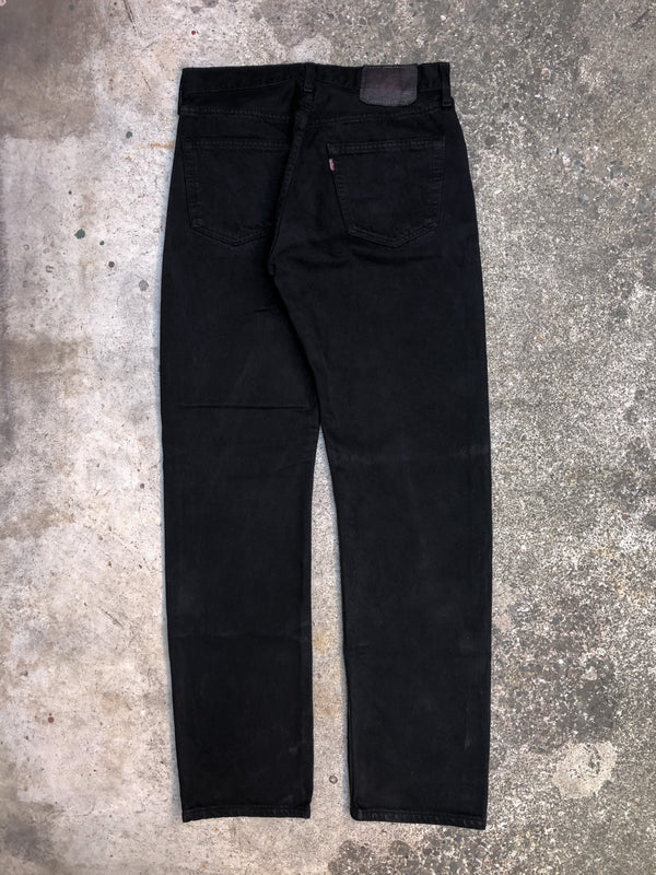 1990s Levis Black Overdye 501 (31X32)