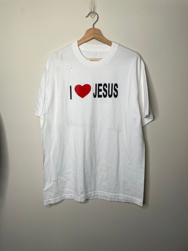 Vintage 00s “I Love Jesus” Tee (L)