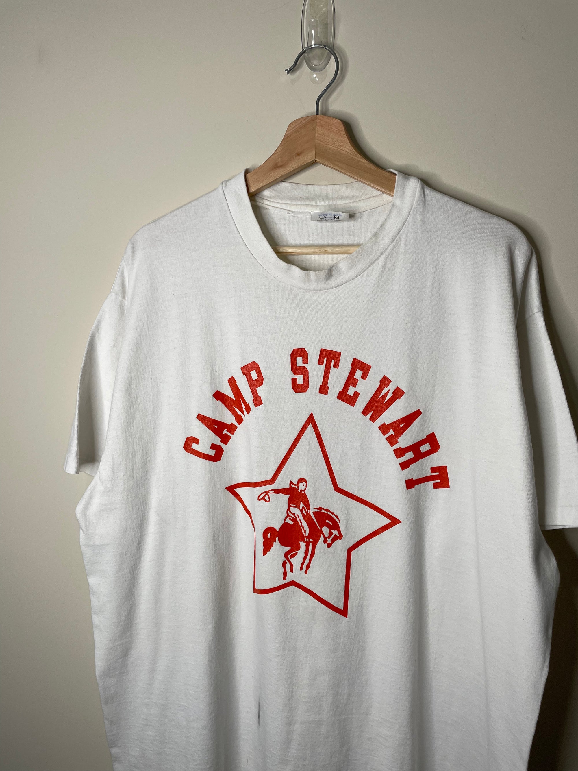 1990s “Camp Stewart” Single Stitched Champion Tee (XL)