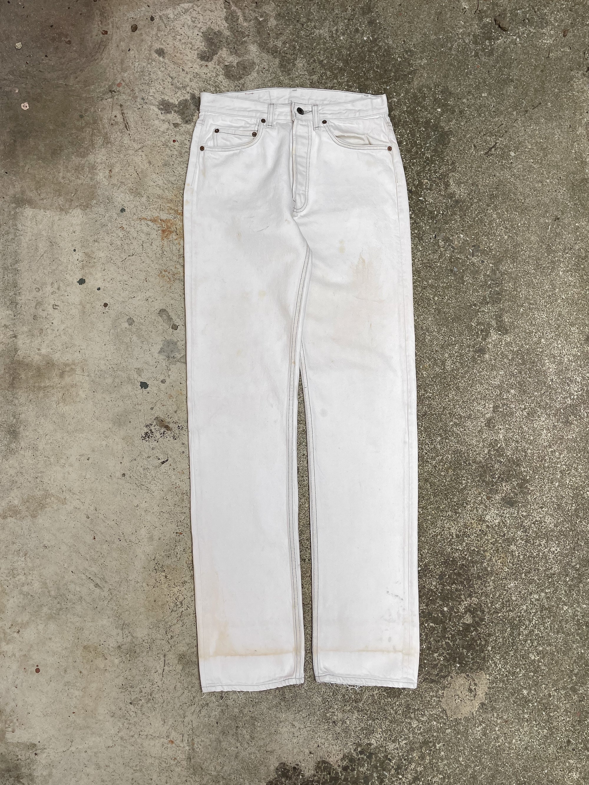 1980s Levi’s Dirty White 501 (29X35)