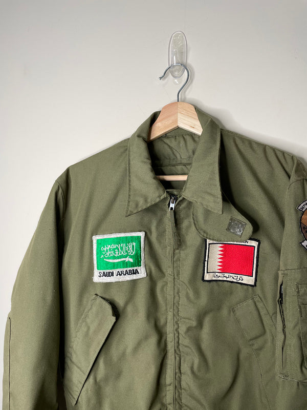 1980s “Saudi Arabia” Military Tanker Jacket (S)