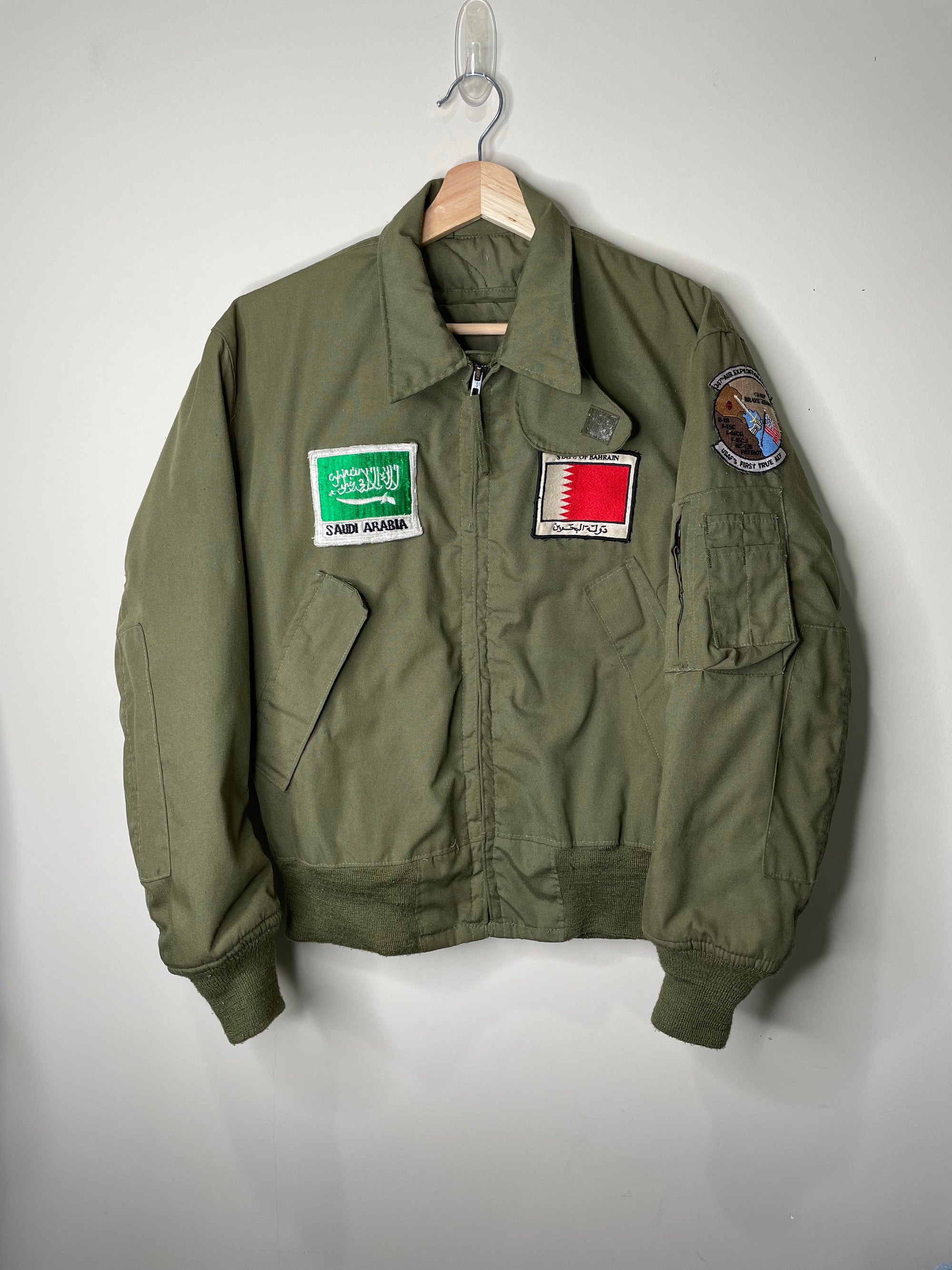 1980s “Saudi Arabia” Military Tanker Jacket (S)