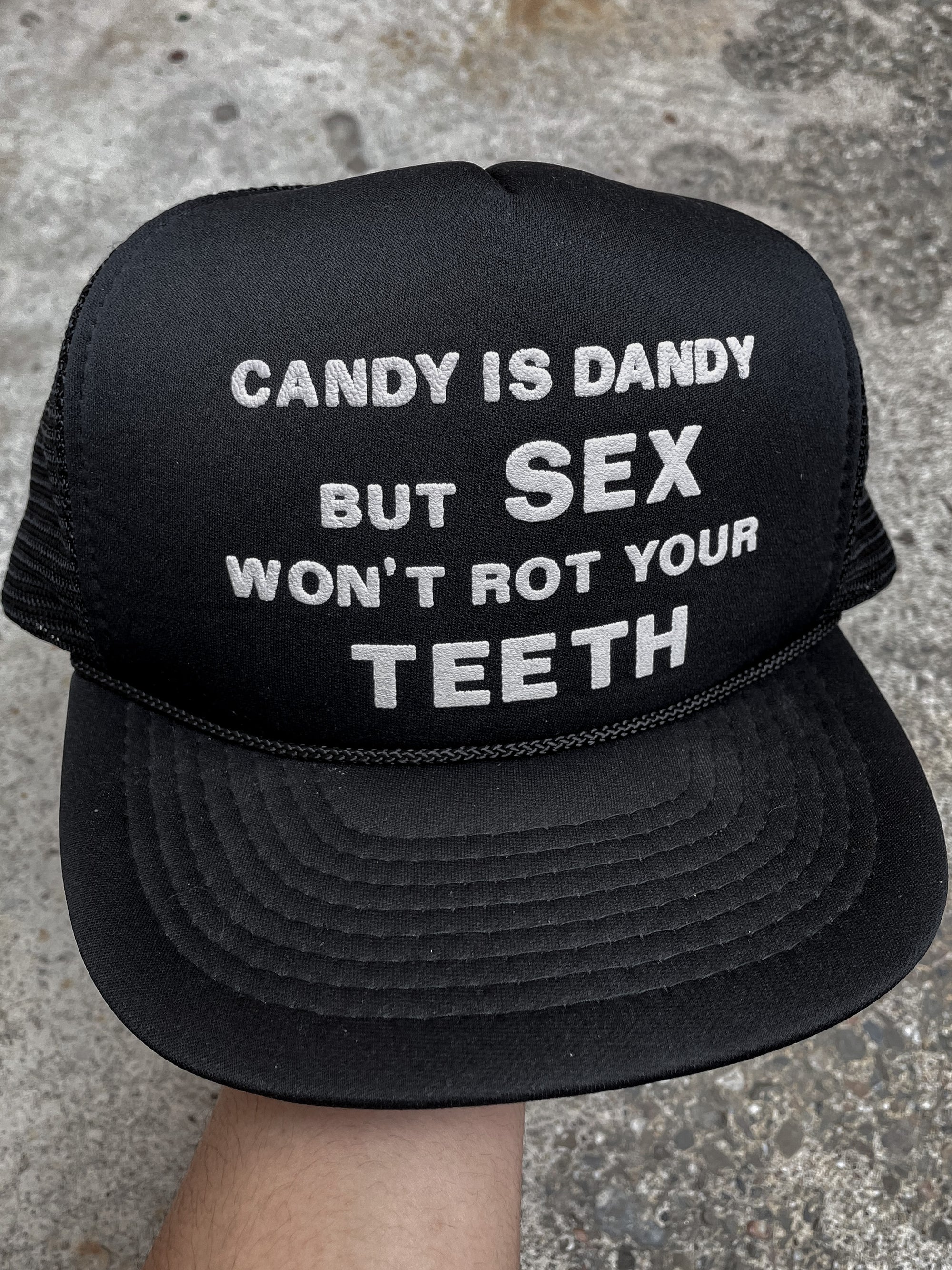 1990s “Candy is Dandy …” Trucker Hat