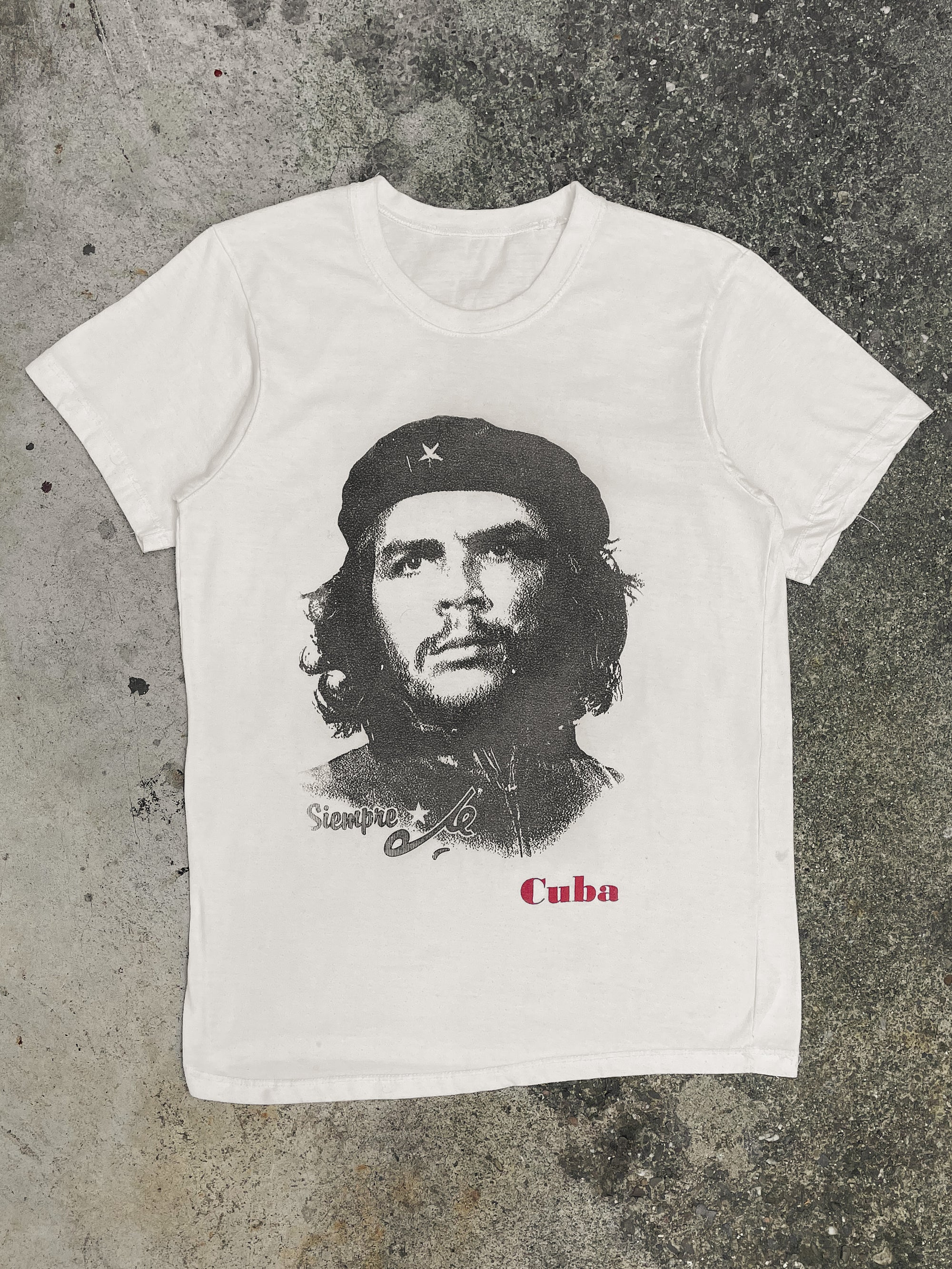 2000s “Che Cuba” Painted Tee (M)