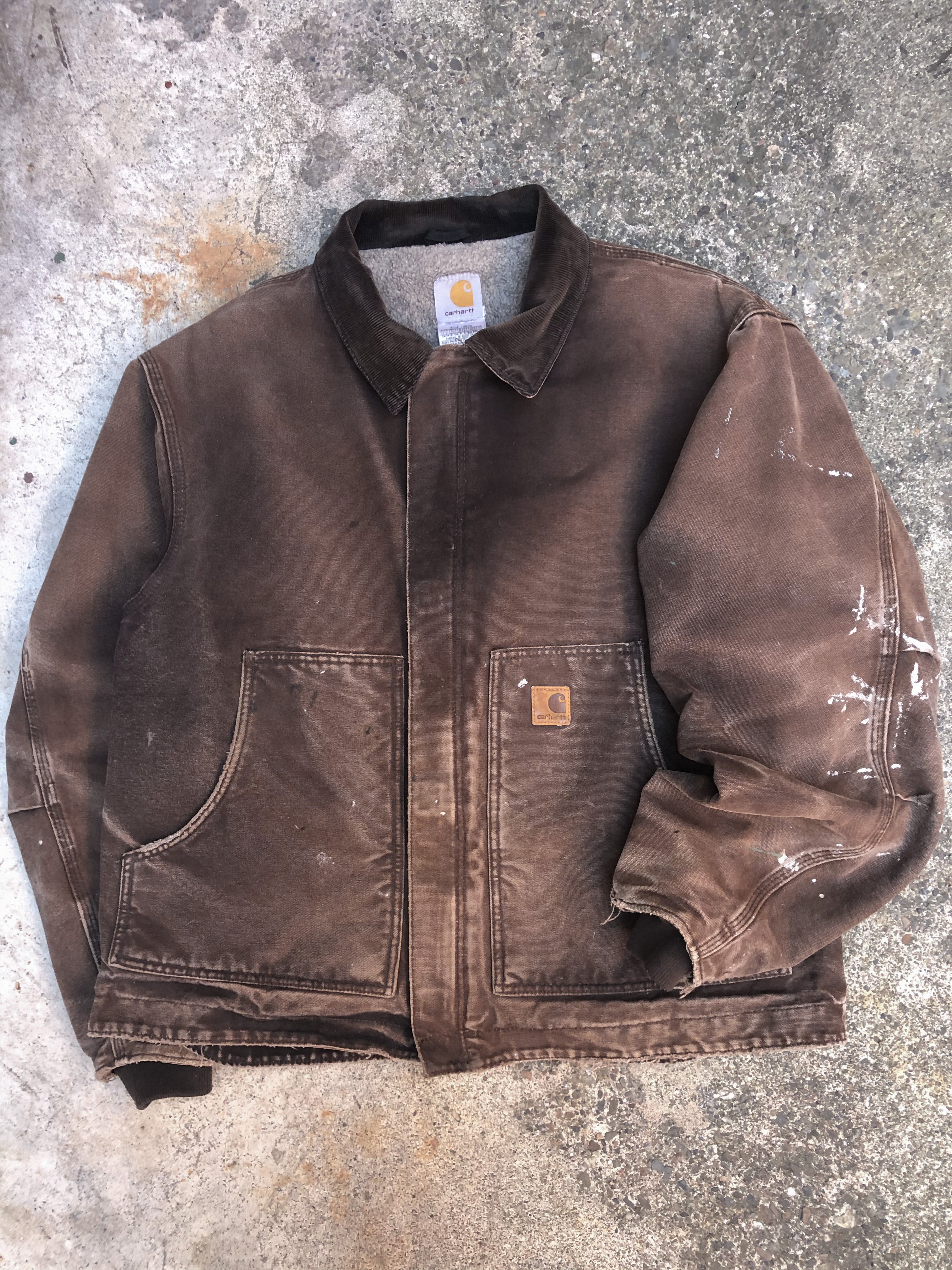 ジャケット・アウター carhatt damage faded traditional jacket s-l400.jpg
