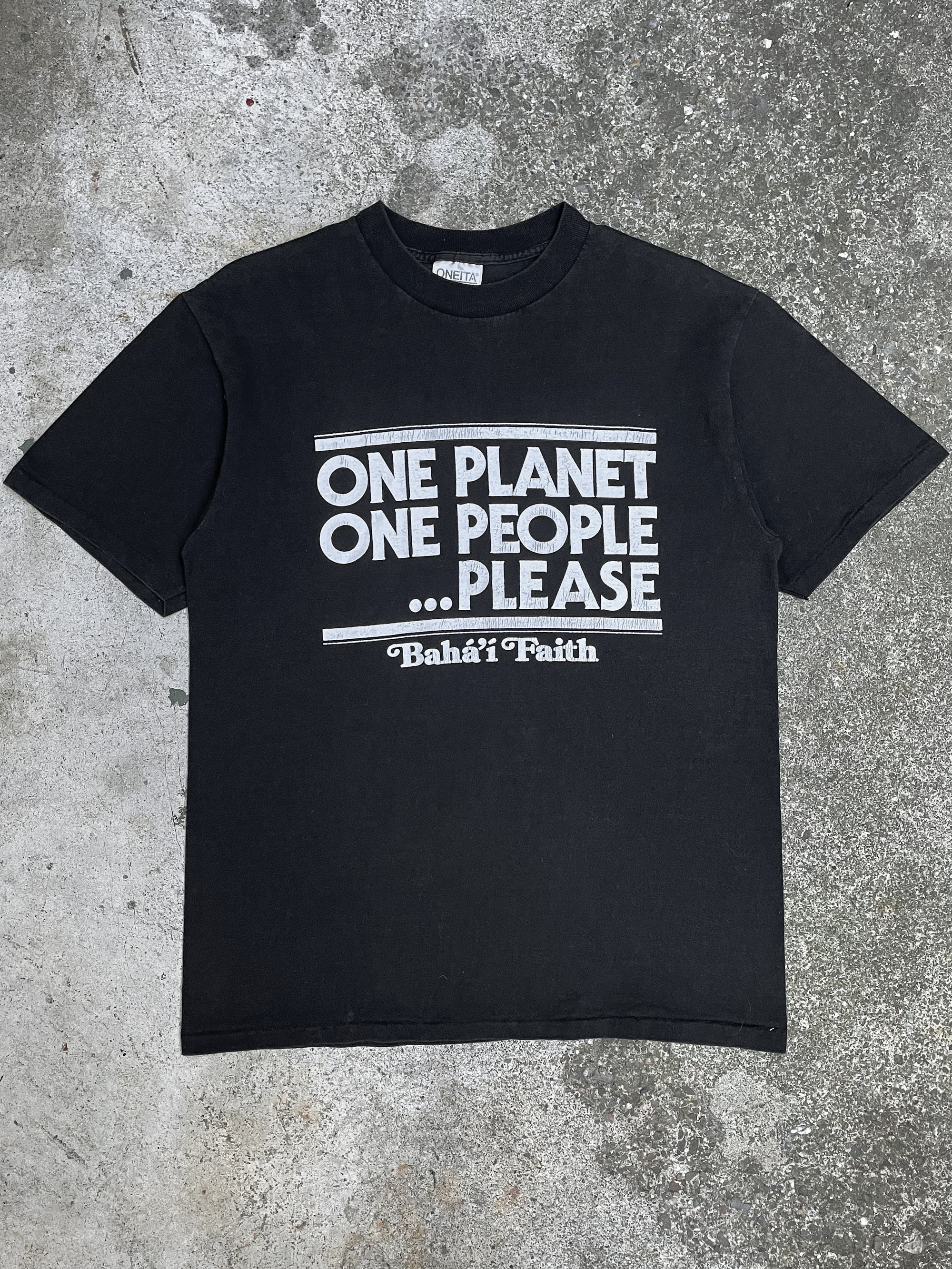 1990s “One Planet One People” Tee (M)