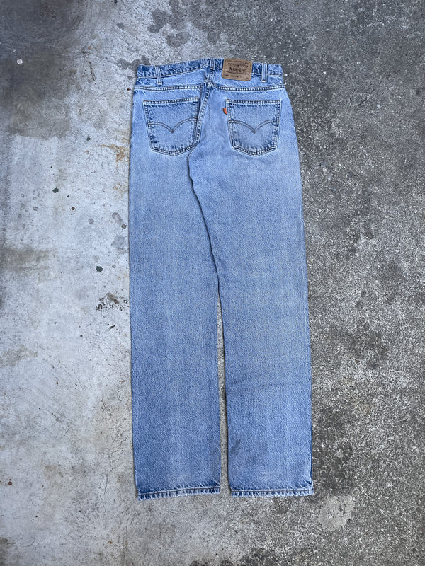 1990s Orange Tab Levi’s Faded Blue 505 (31X32)