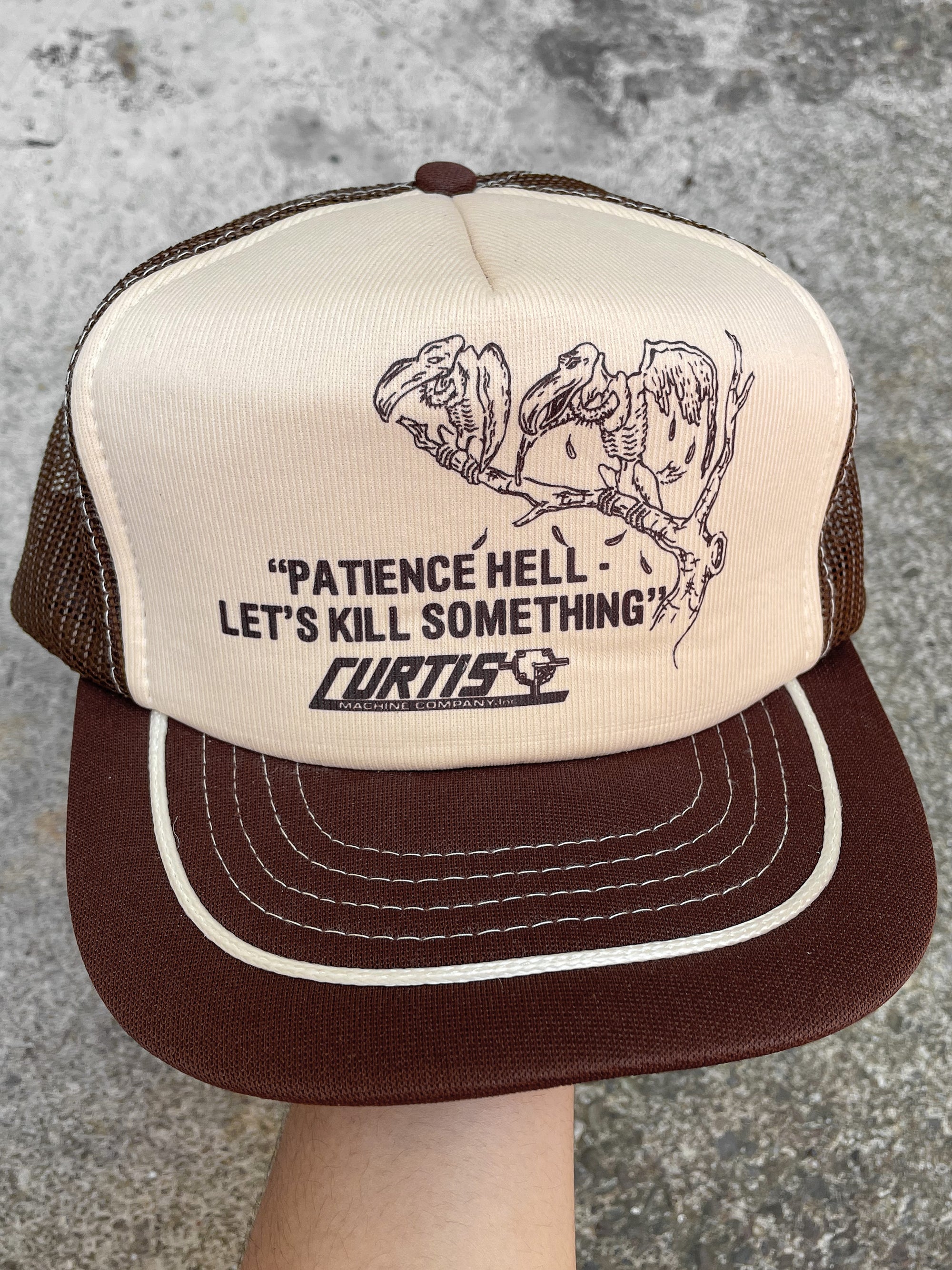 1990s “Let’s Kill Something” Trucker Hat