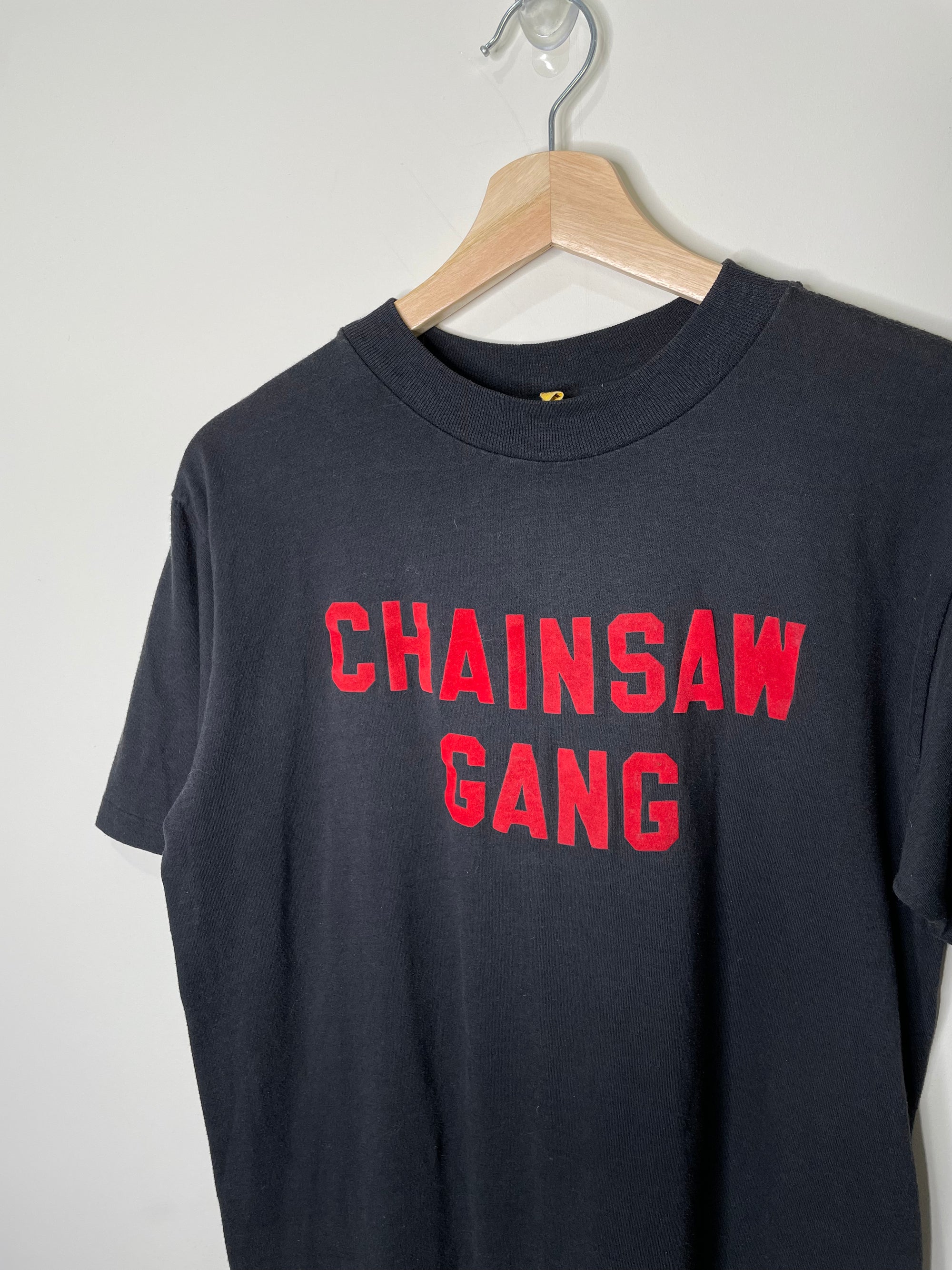 1980s “Chainsaw Gang” Single Stitched Tee (M)