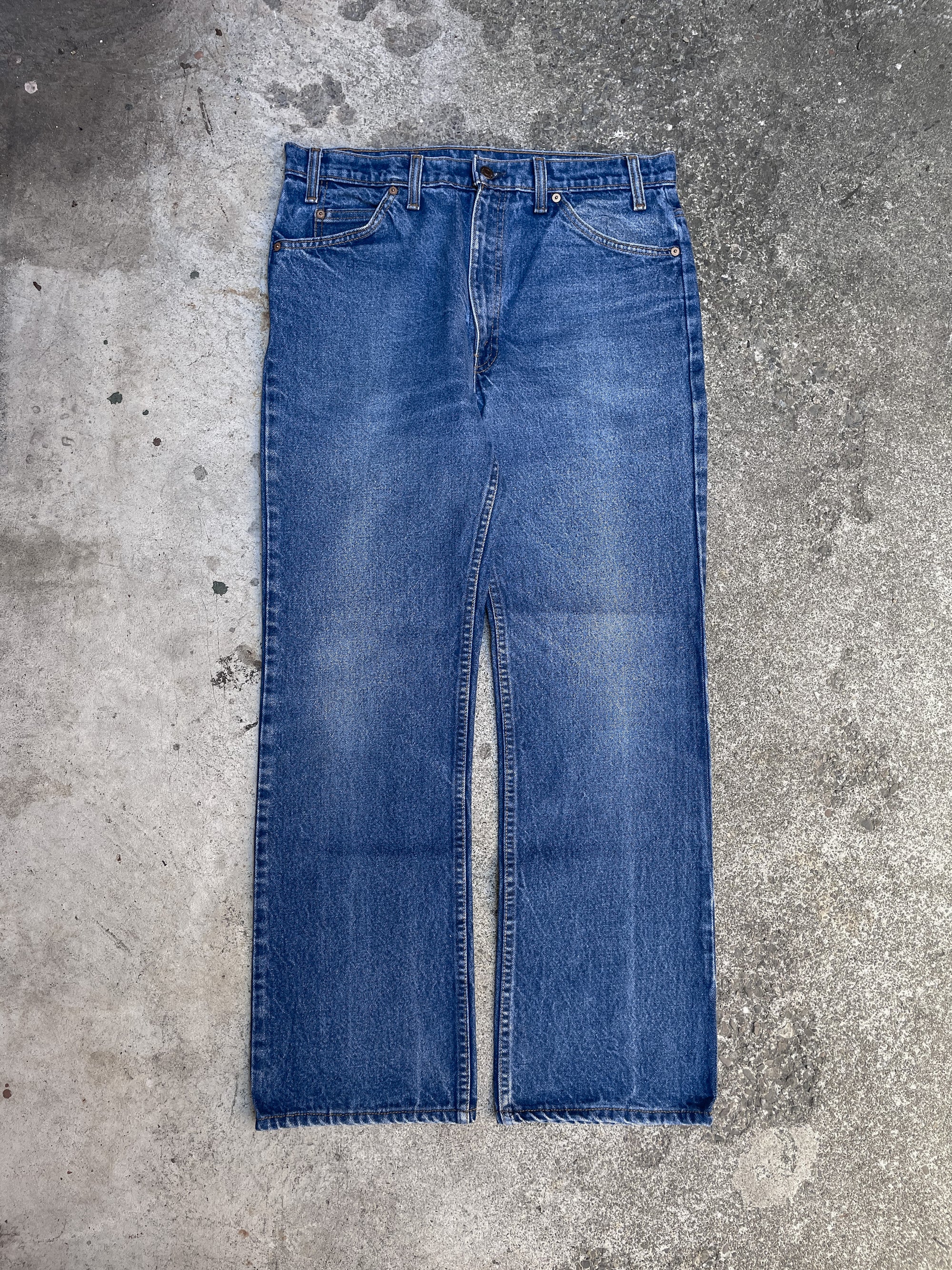 1980s/90s Orange Tab Levi’s Faded Blue 517 (35X30)
