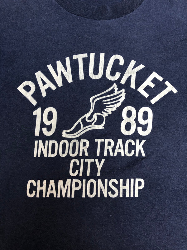 1989 Single Stitched “Pawtucket Indoor Track” Tee