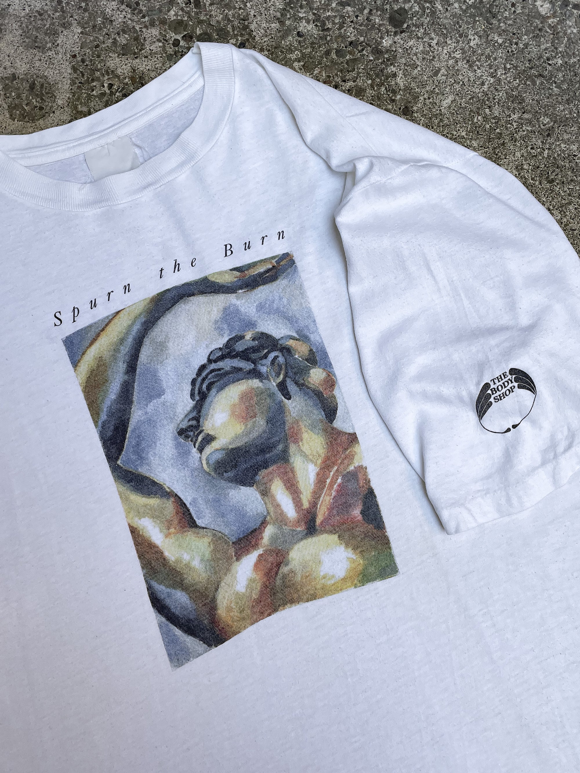 1990s “Spurn the Burn” Tee (L/XL)