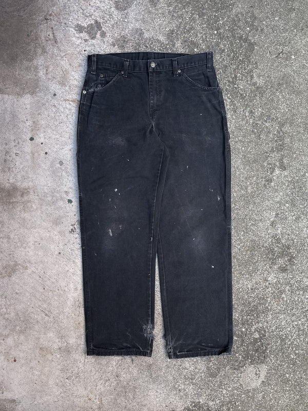 Dickies Faded Black Work Pants (32X29)