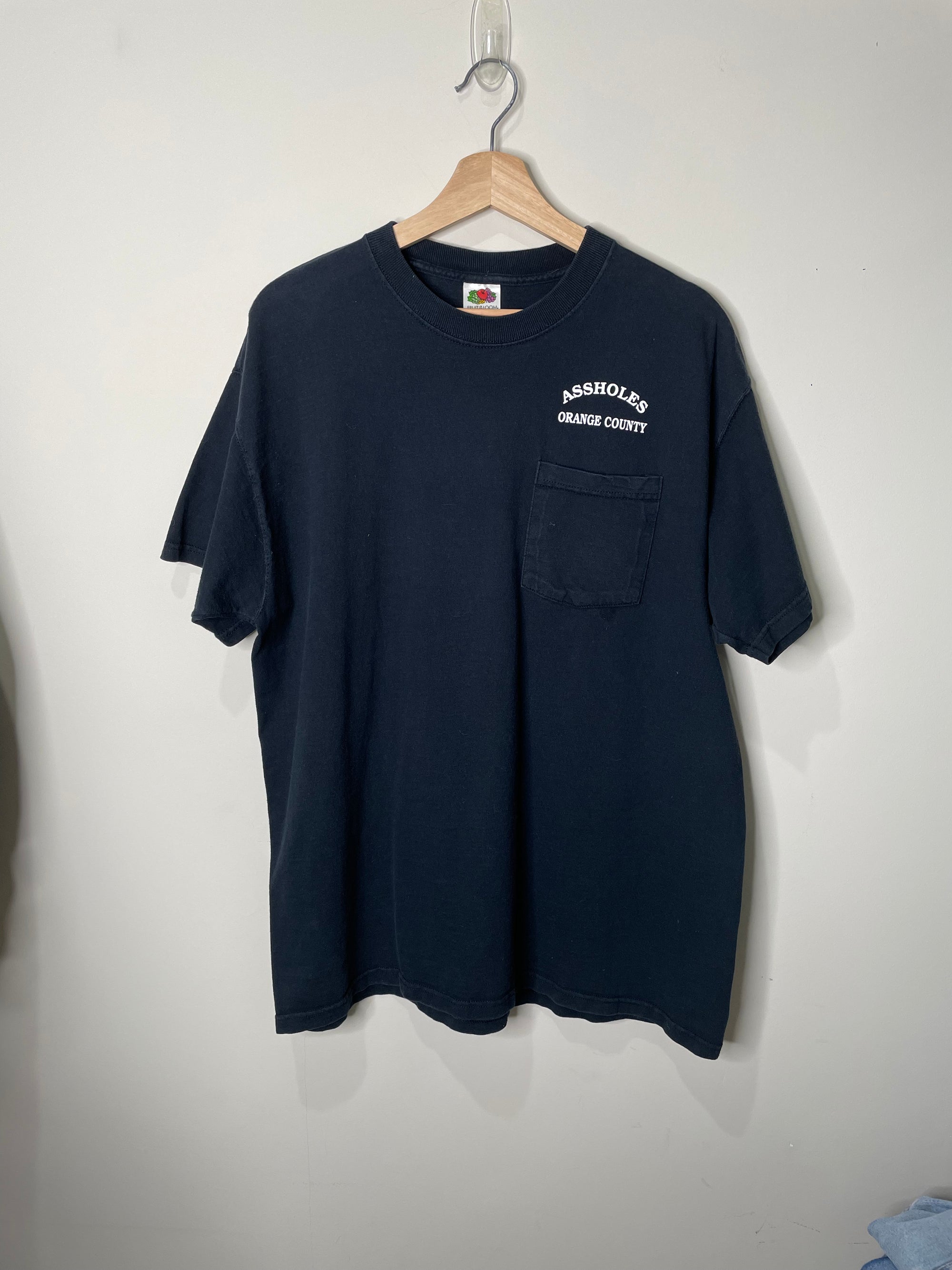 Vintage 00s “Assholes” Pocket Tee (XL)