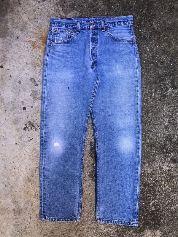 1990s Levis Faded Blue 501XX (31X27)