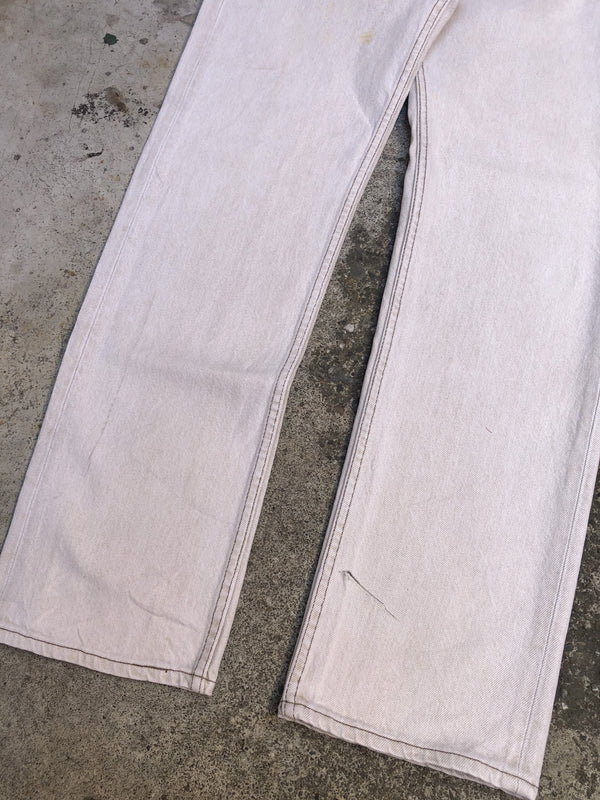 1990s Levis Faded Light Sand 501 (33X31)