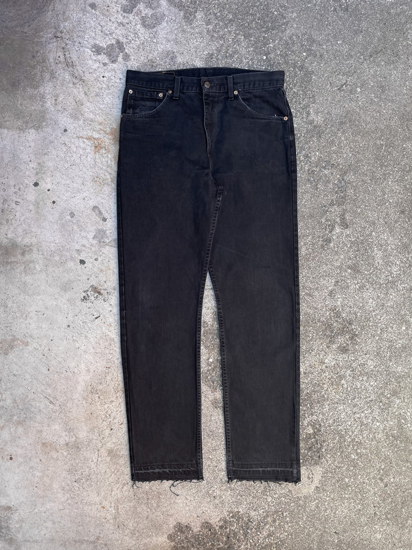 1990s/00s Levi’s Blue Black 521 Released Hem (32X32)