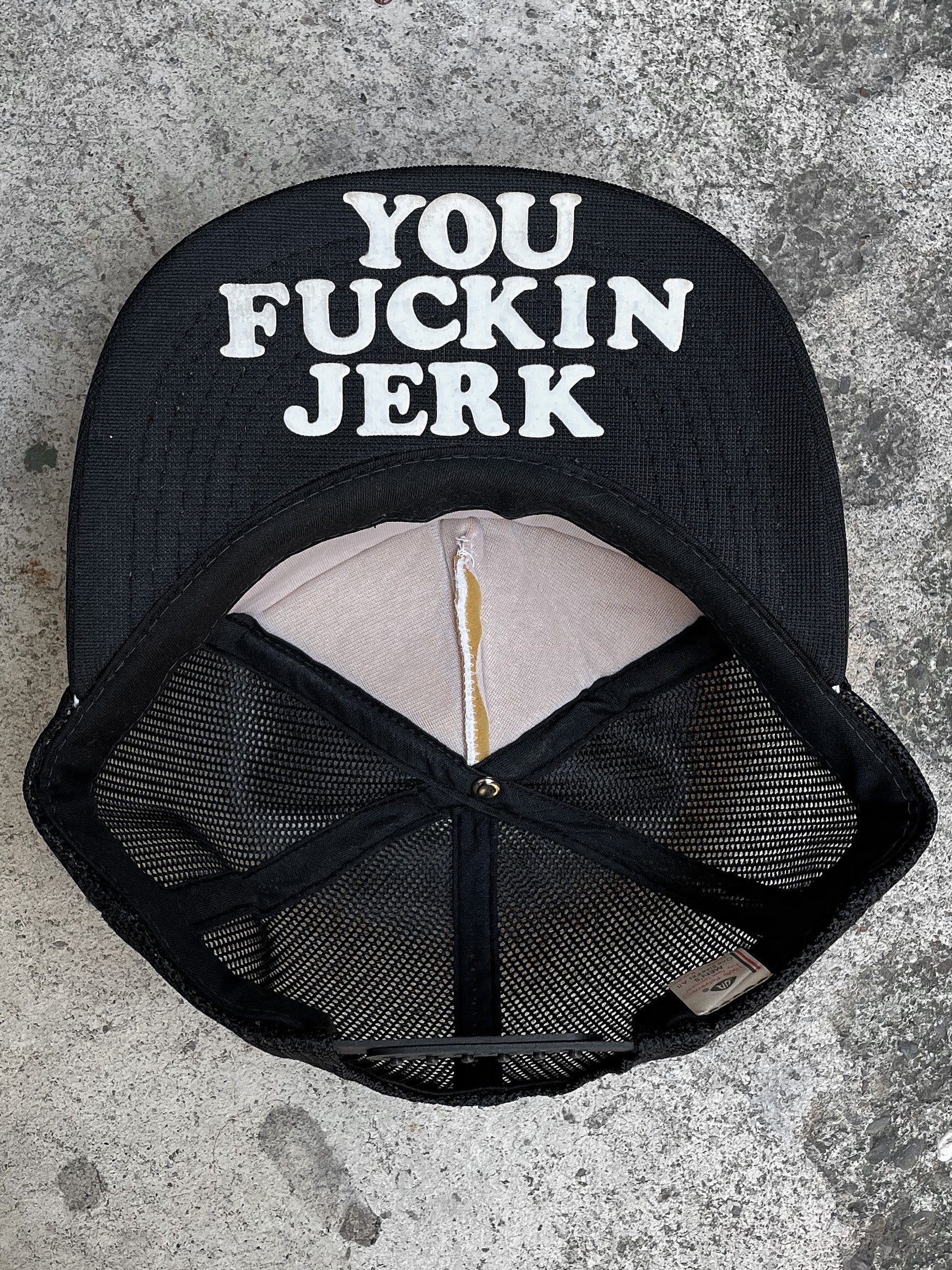 1980s “You Piss Me Off” Trucker Hat