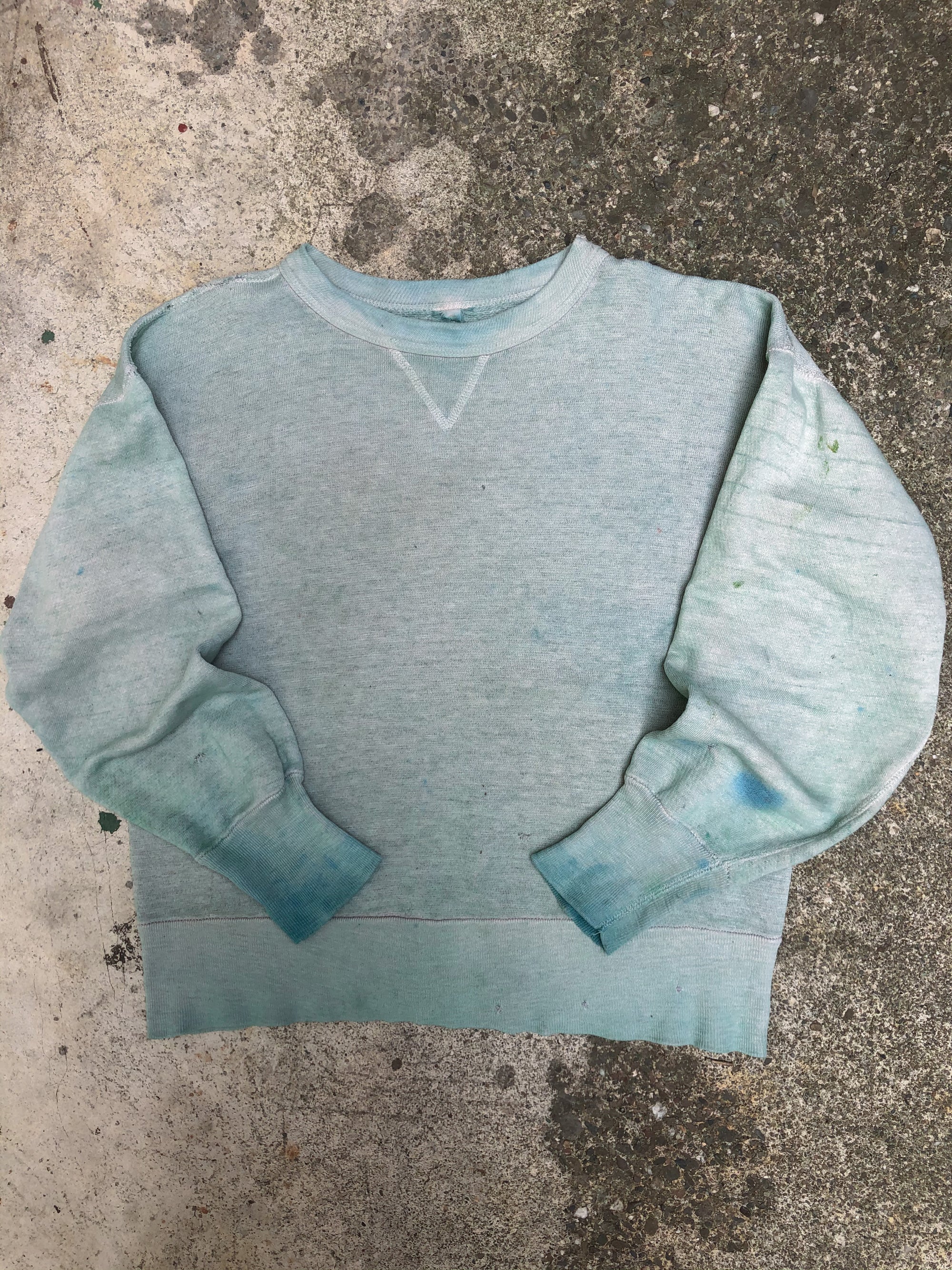 1950s Sun Faded Sea Foam Sweatshirt