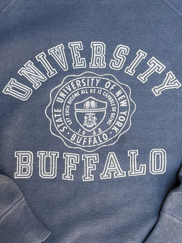 1960s Faded “University Buffalo” Raglan Sweatshirt