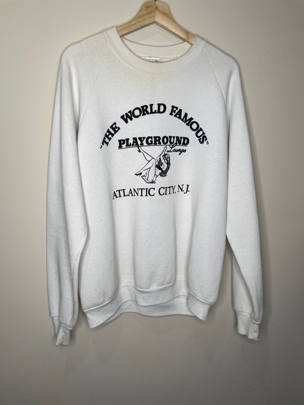 1990s “The Playground Lounge” Raglan Sweatshirt