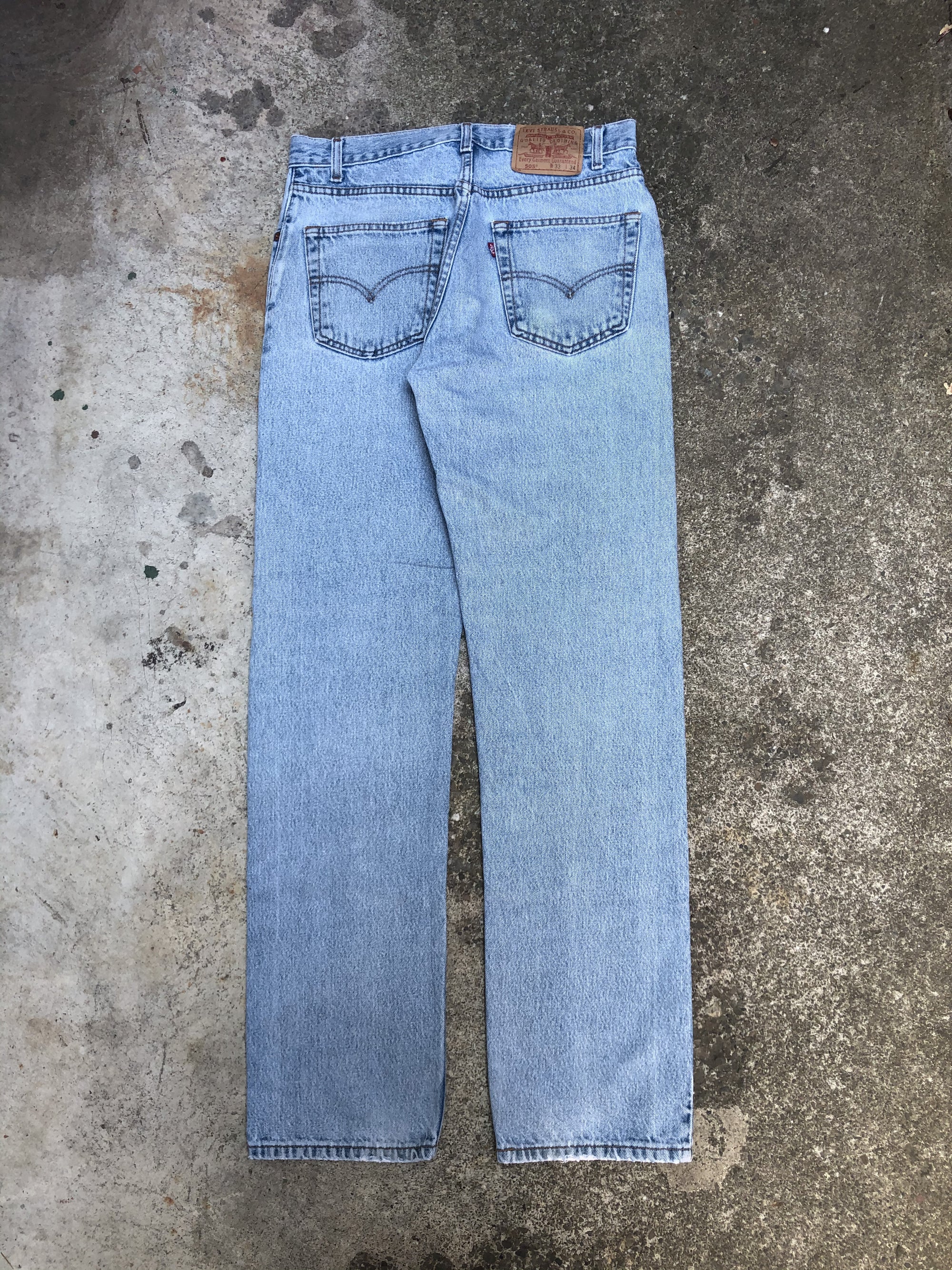 1990s Levis Faded Blue 505 (32X33)