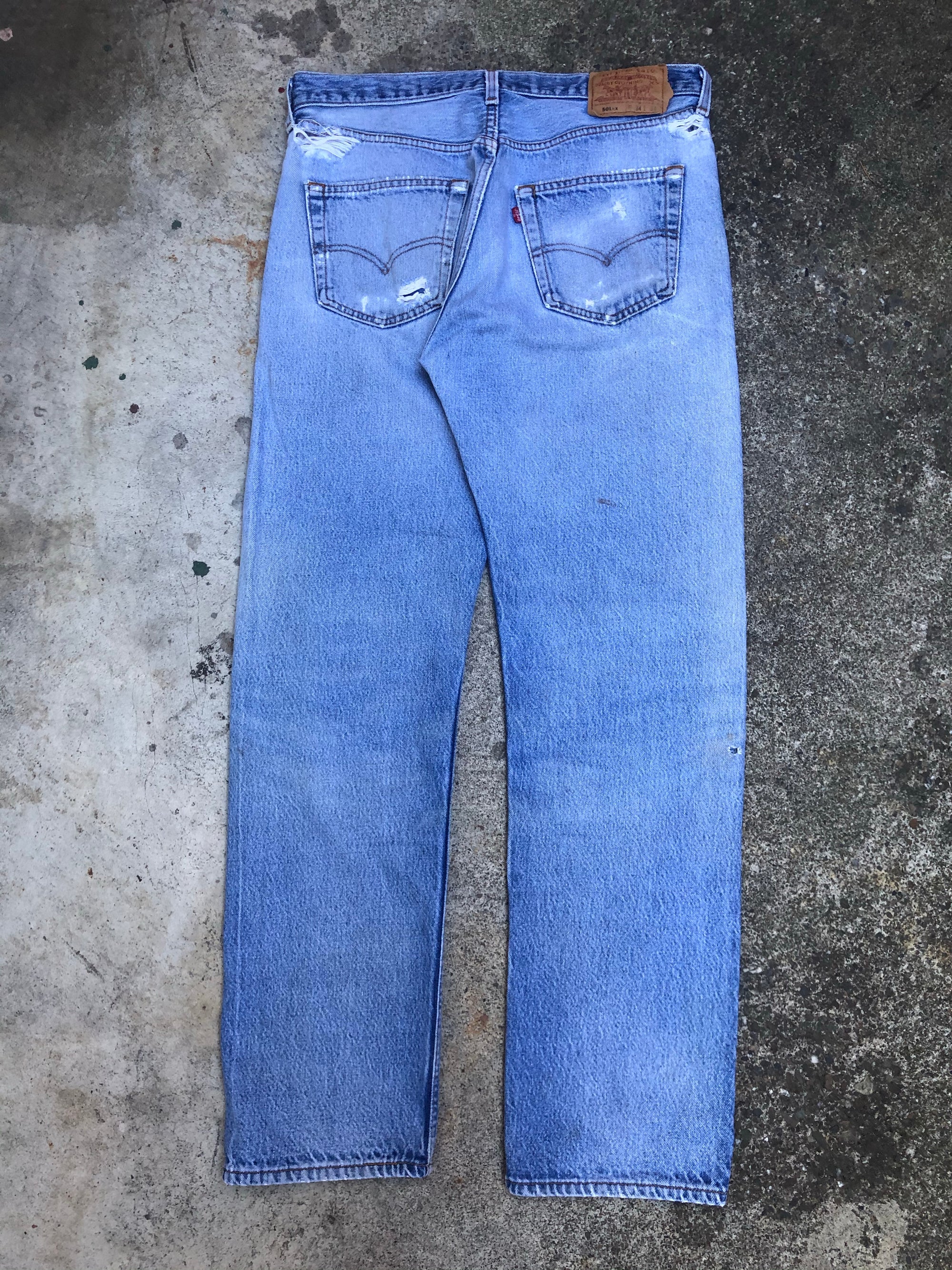 1990s Levis Faded Blue 501XX (32X30)