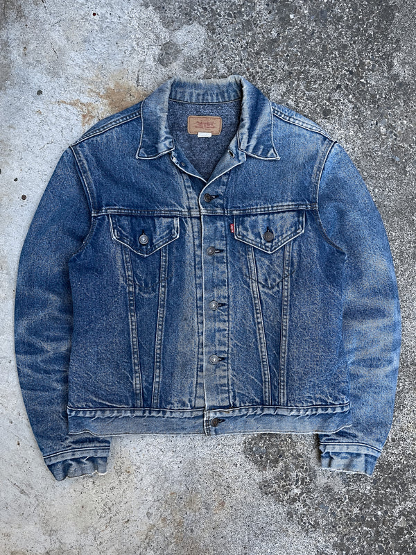 1970s Levi’s Faded Blue Blanket Lined Denim Jacket