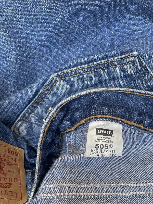 Vintage Levis Faded Blue 505 (36X31)