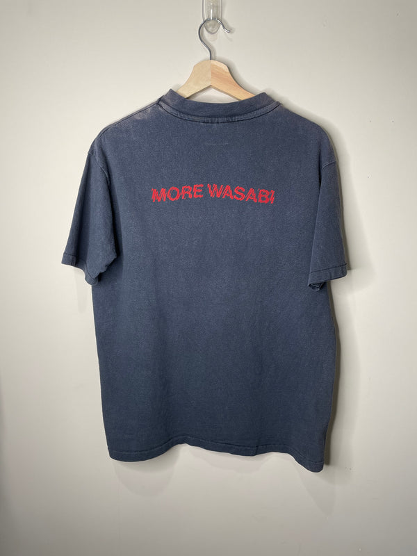 1990s “Surf Sushi” Faded Single Stitched Hanes Beefy Tee (M/L)