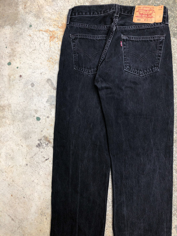 1990s Levis Faded Black 501 (28X30)