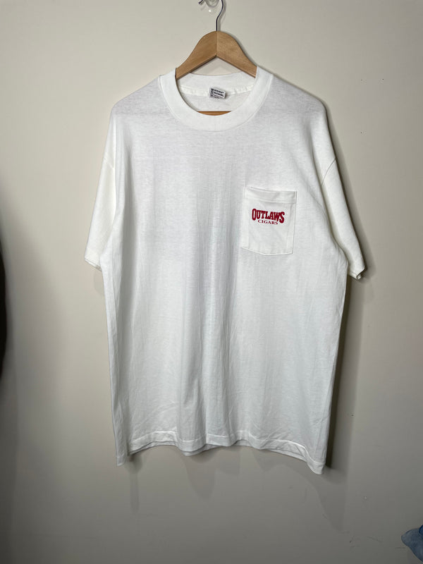 1990s “Swisher Sweets Outlaws” Single Stitched Pocket Tee (XL)