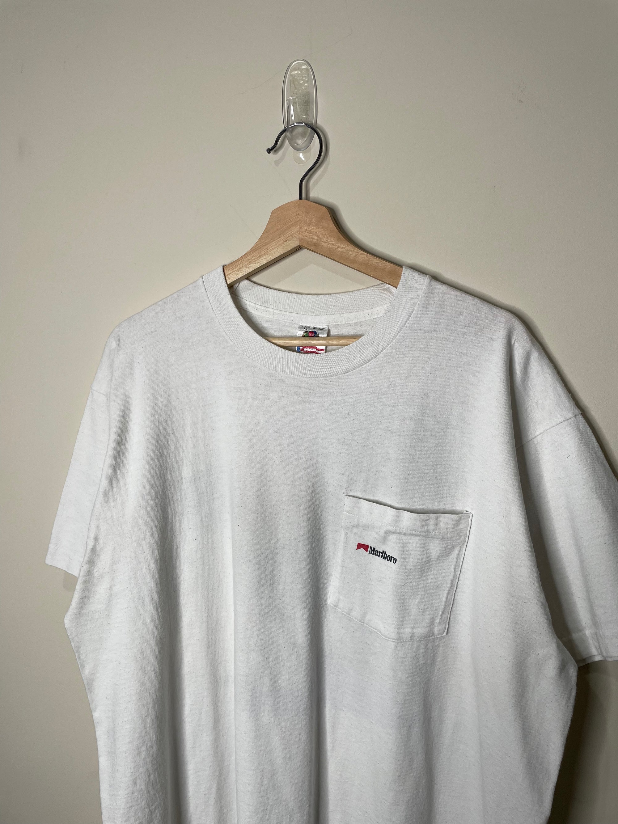 1990s “Marlboro Cowboy” Single Stitched Pocket Tee (XL)