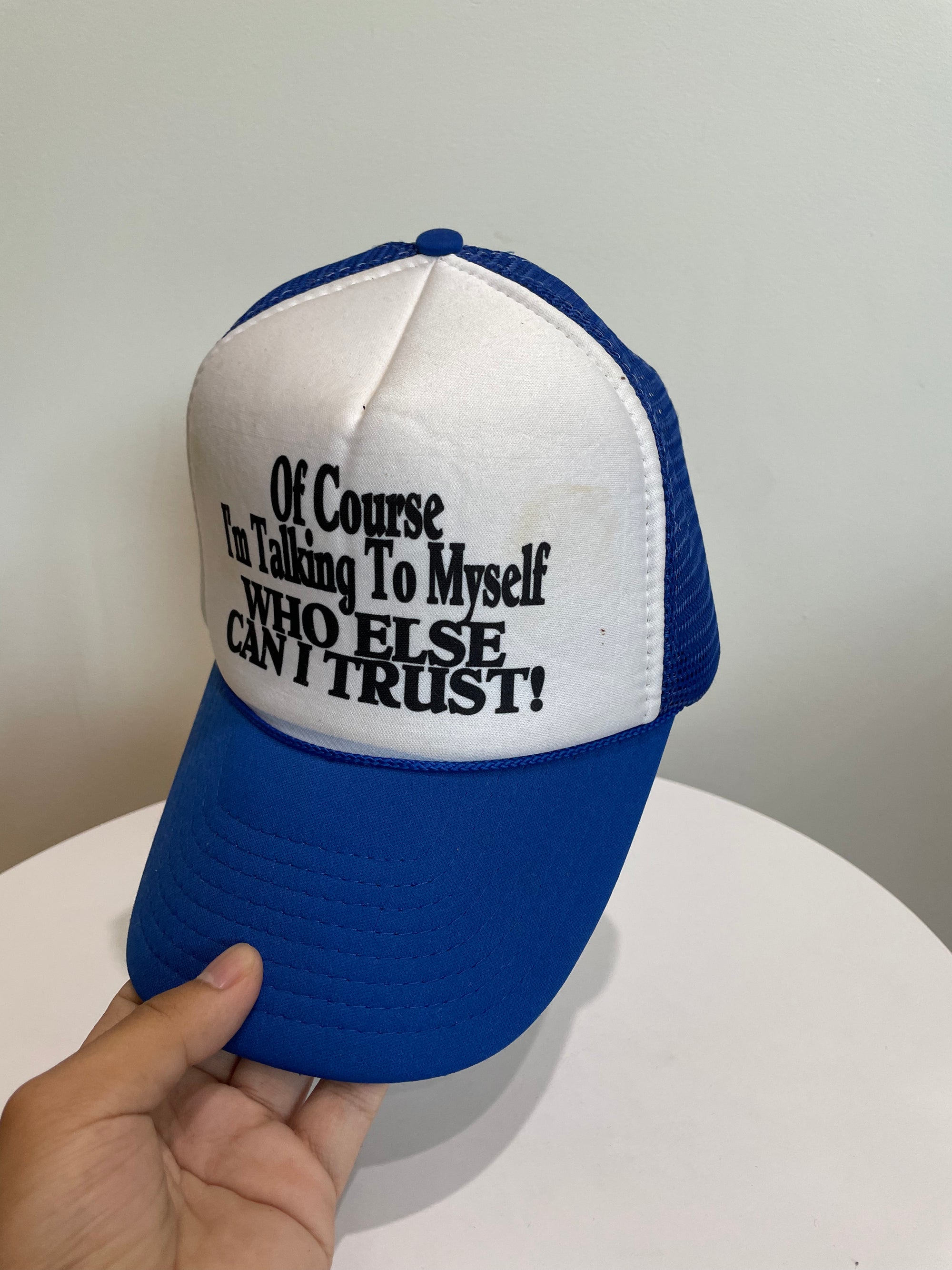 1980s/90s “Talking To Myself” Trucker Hat