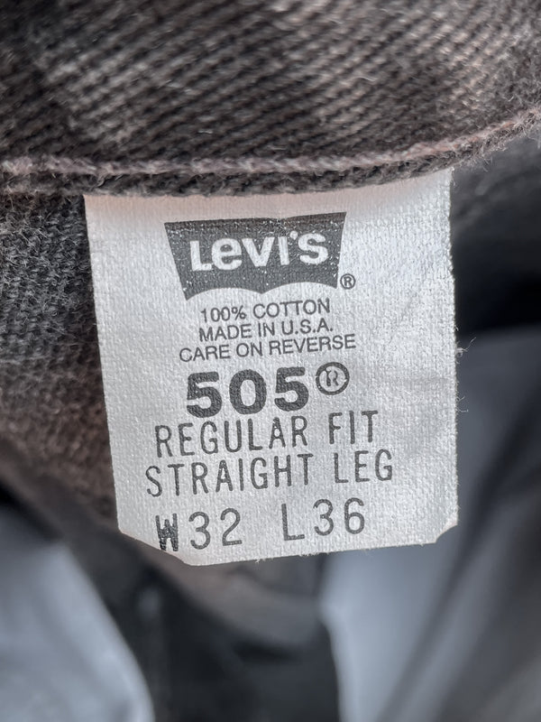 Vintage Levi’s Faded Black 505 (31X35)