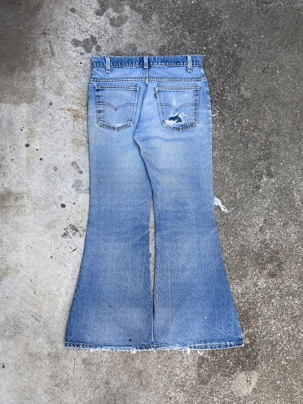 1980s/90s Orange Tab Levi’s Distressed Faded Blue 684 (28X29)