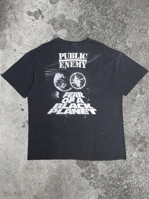 1990 Public Enemy “Fear Of A Black Planet” Faded Single Stitched Tee