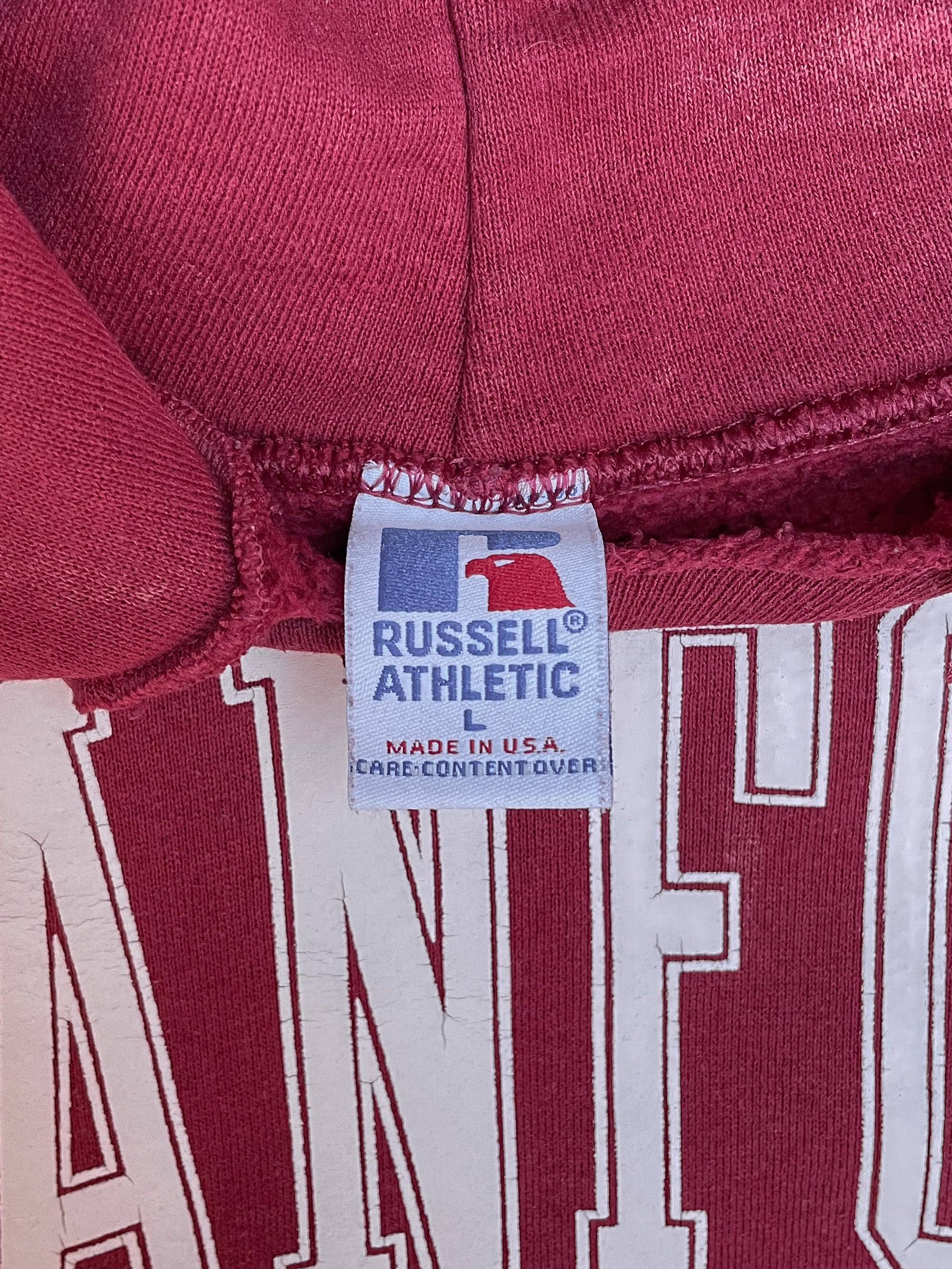 1990s Russell “Stanford” Distressed Hoodie