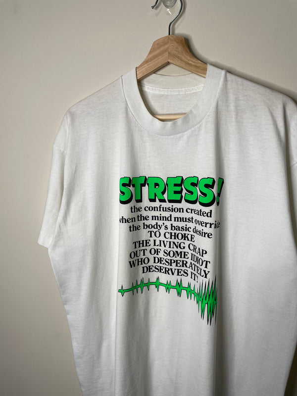 1990s “Stress!” Tee (XL)