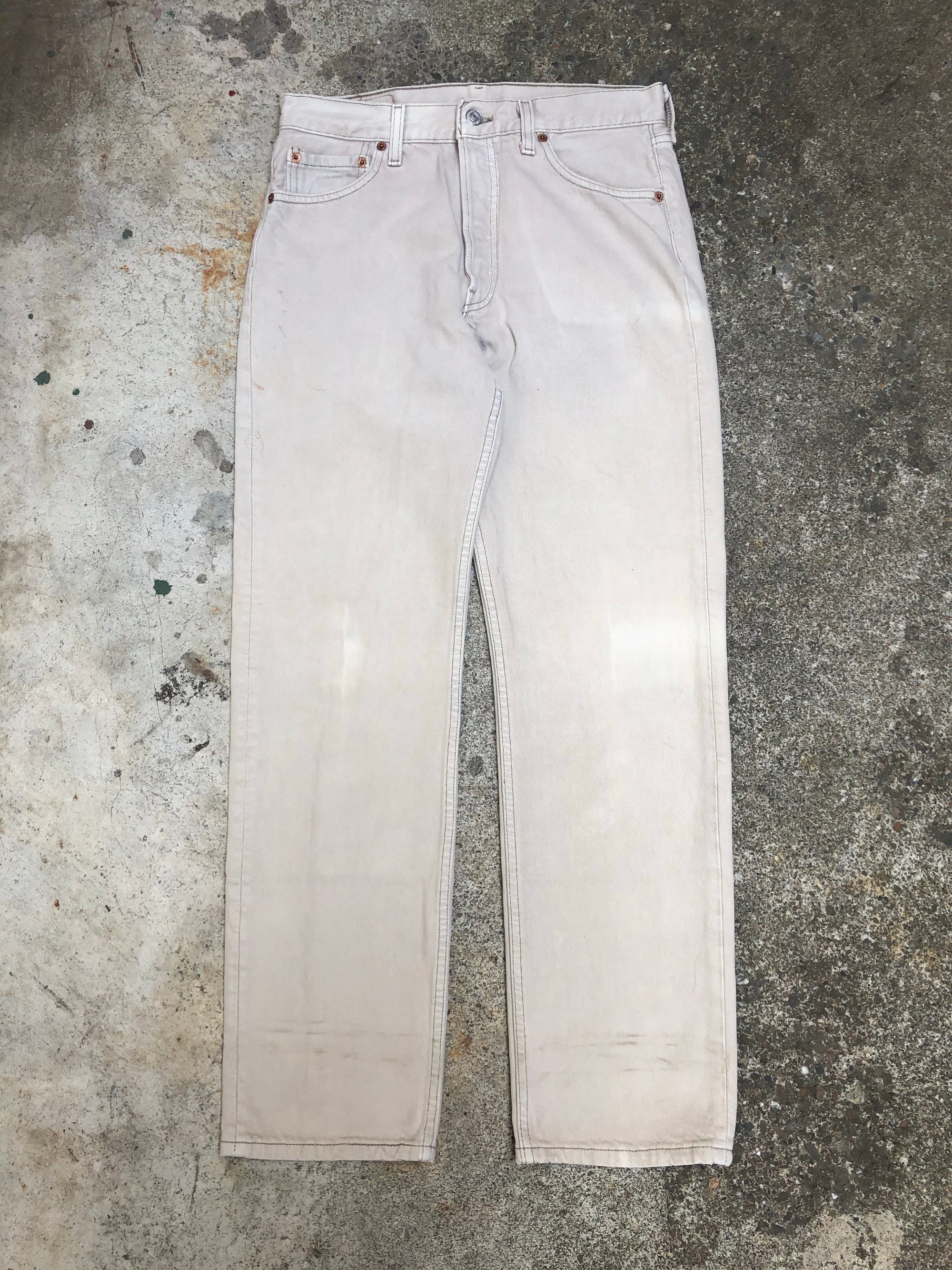 1990s Levis 501 Cream (29X29)