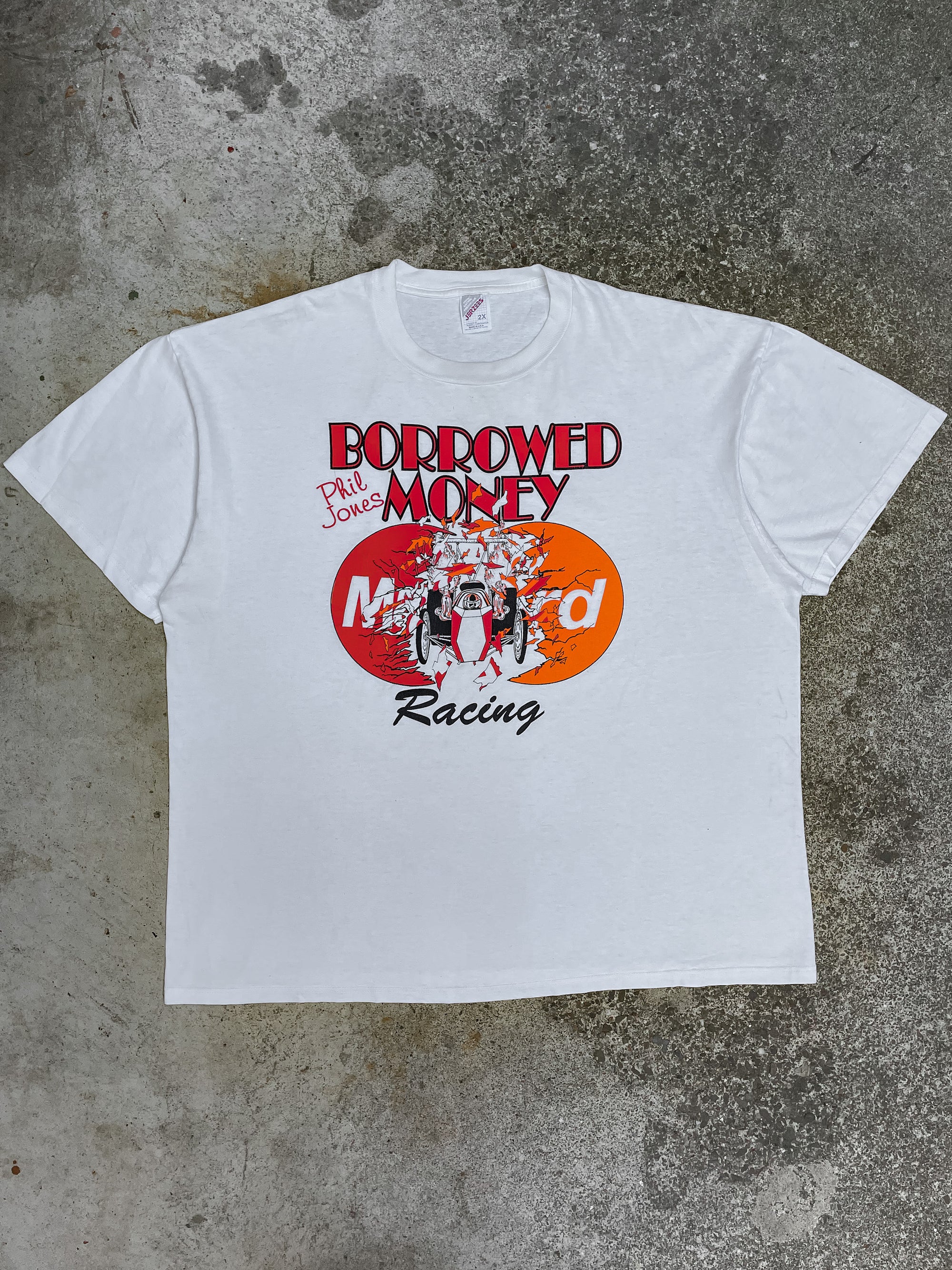 1990s “Borrowed Money” Racing Tee