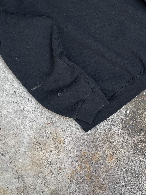 1990s Black Blank Sweatshirt