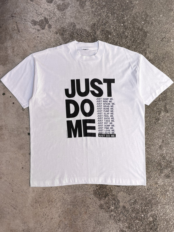 1990s “Just Do Me” Single Stitched Tee (XL)