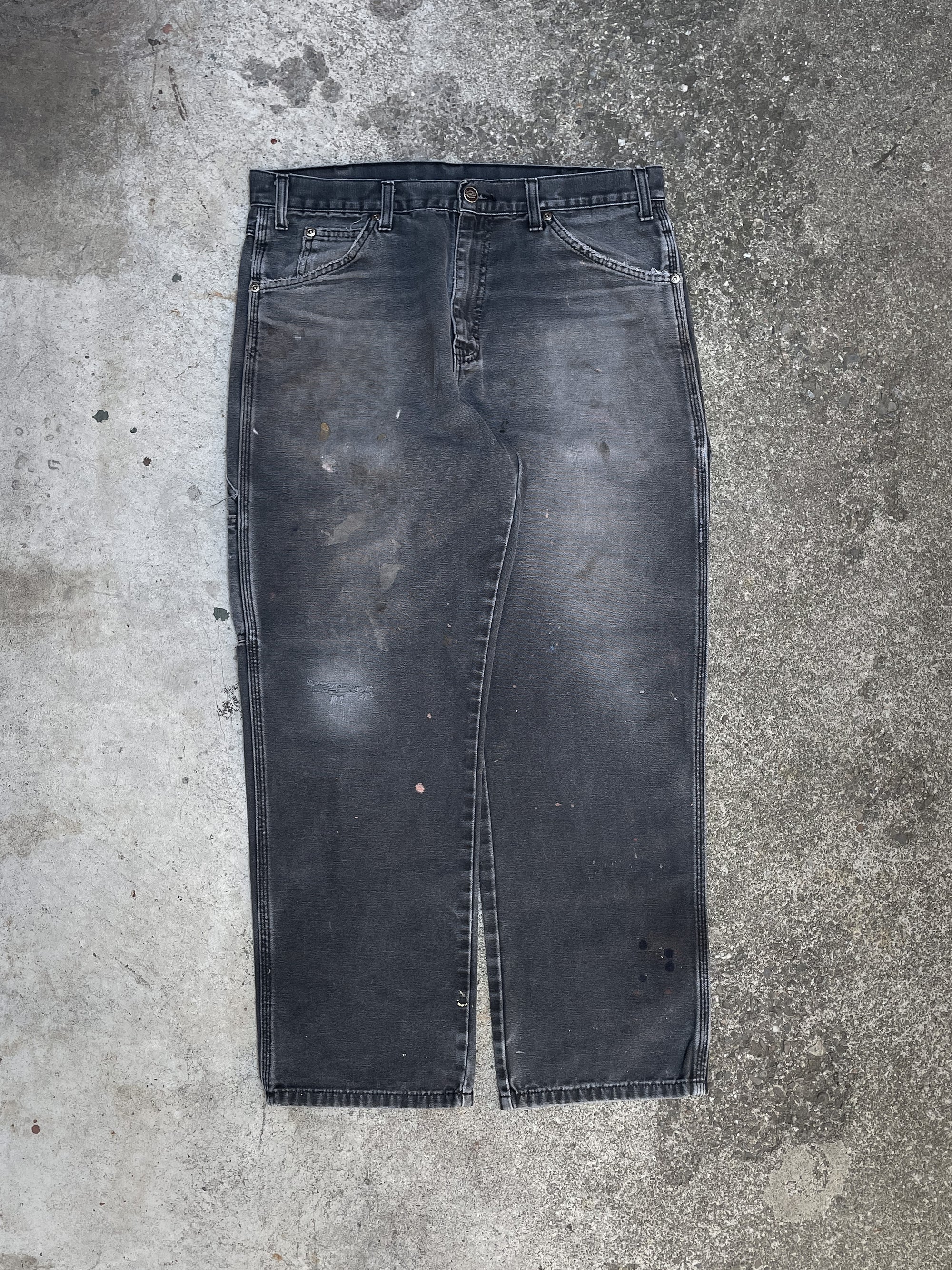 Dickies Faded Black Work Pants (33X28)