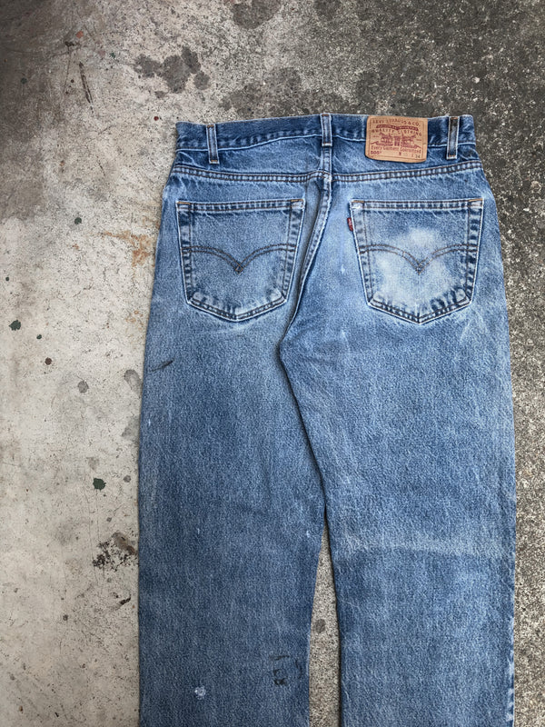 1990s Levis Worn In Blue 505 (31X32)