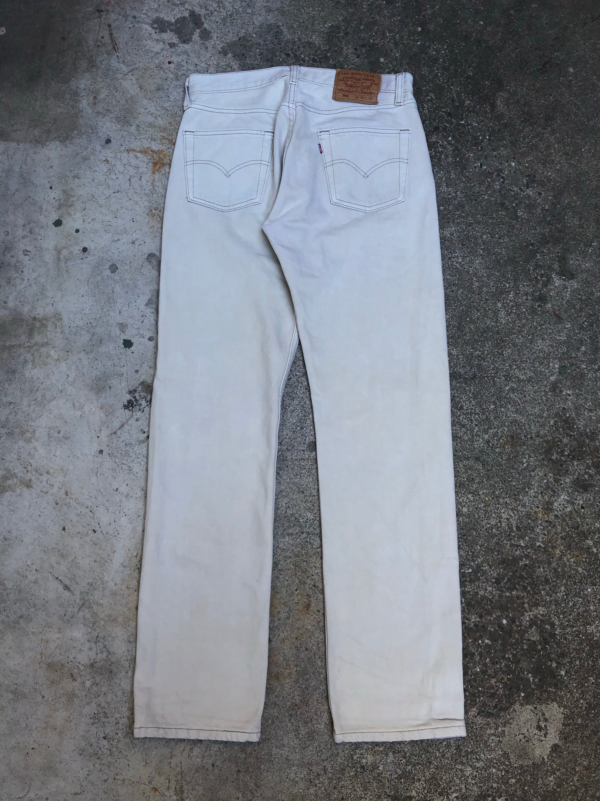 1990s Levis Cream 501 (30X31)