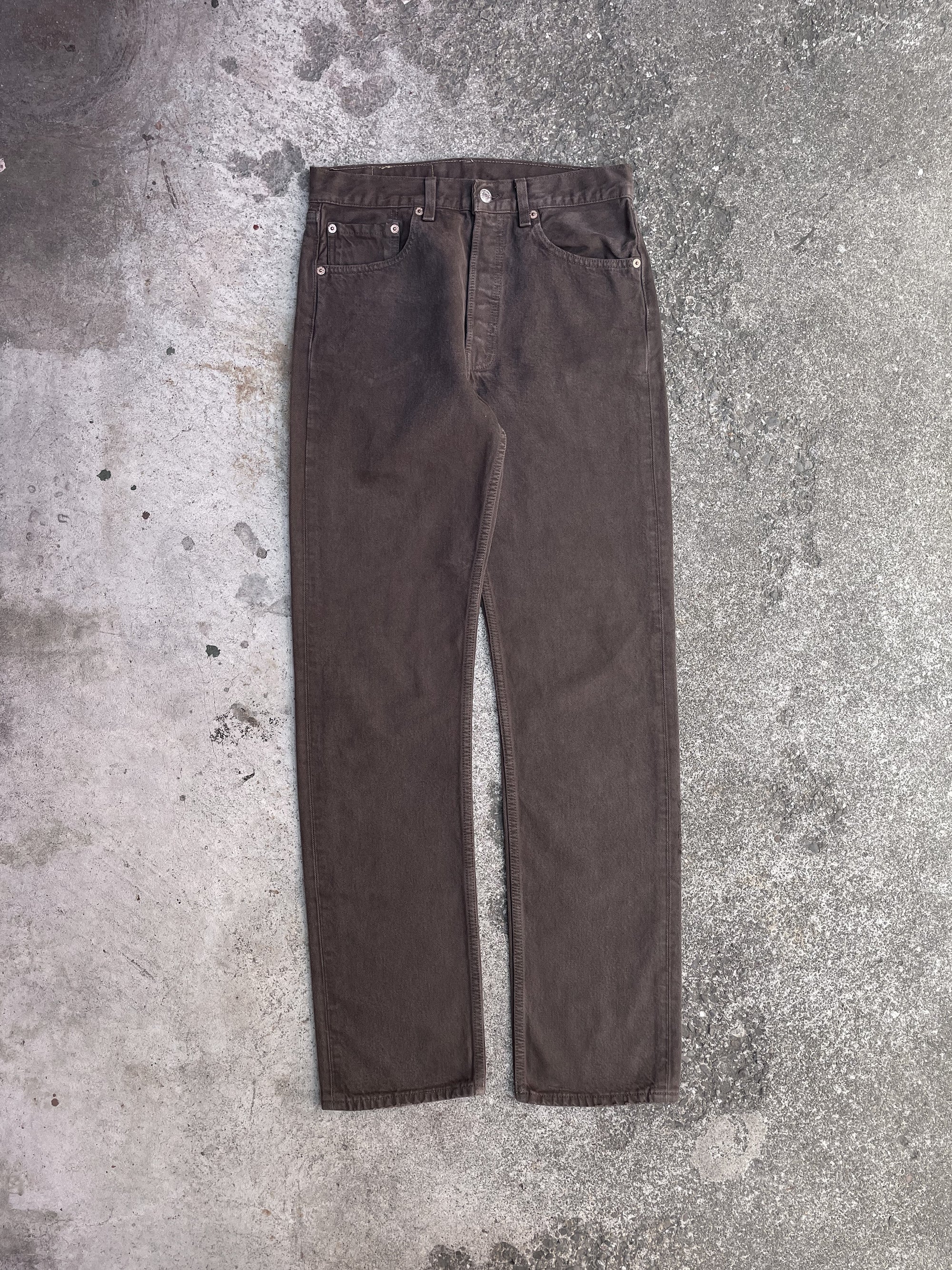 1990s Levi’s Faded Brown 501 (28X32)