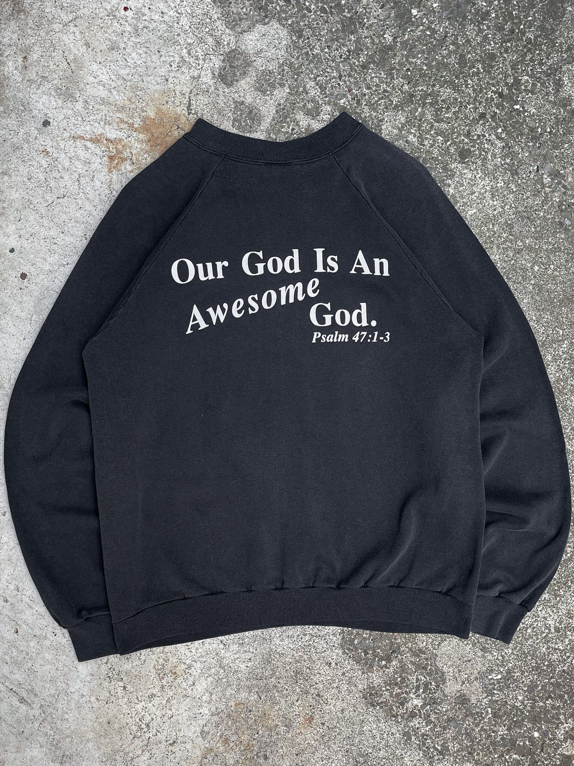 1980s “Awesome” Raglan Sweatshirt