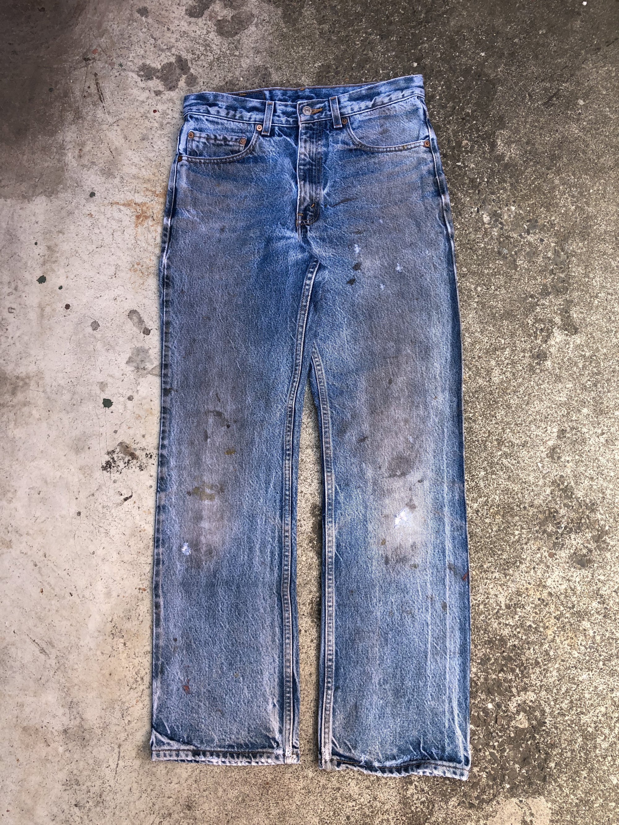 1990s Levis Dirty Faded Blue 517 (31X30)